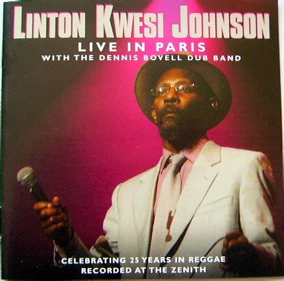 Linton Kwesi Johnson - Live In Paris (2004, CD) | Discogs