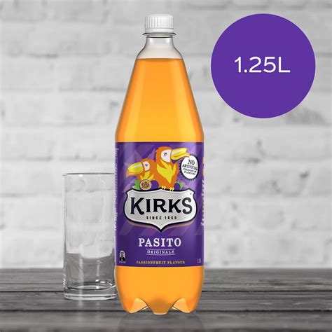 Kirks Pasito Soft Drink Bottle 1.25l | Woolworths