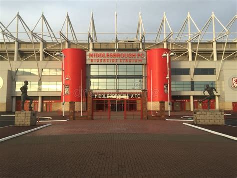 Middlesbrough Riverside Stadium Editorial Stock Image - Image of ...