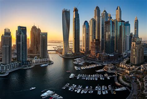 Download Cityscape Skyline Man Made Dubai HD Wallpaper