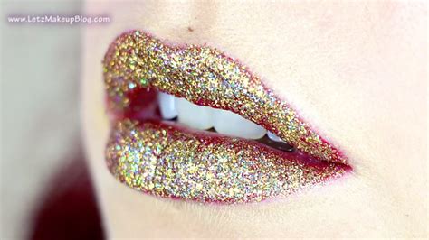 Sparkling Charm: Tutorials for Irresistible Glitter Lips