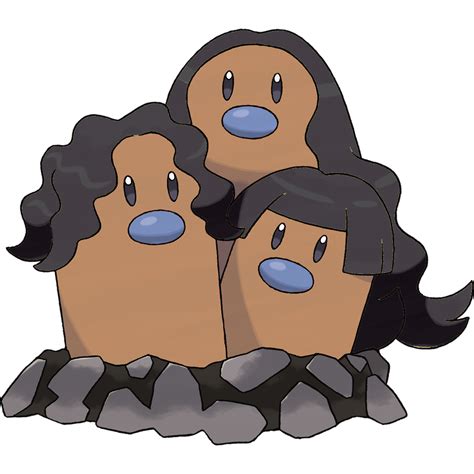 Shiny Alolan Dugtrio (My Version) by Lasercraft32 on DeviantArt