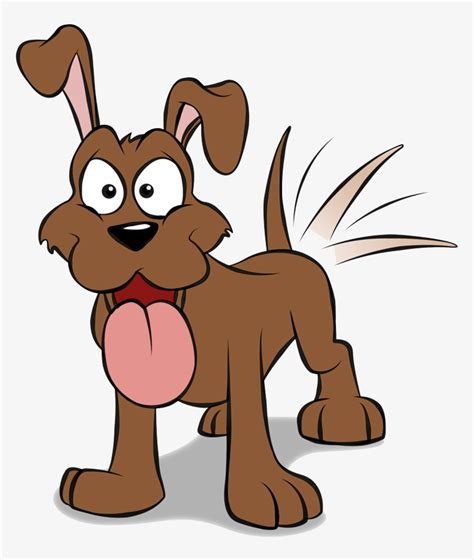 Dog Wagging Tail - Dog Wagging Tail Cartoon - 800x928 PNG Download - PNGkit