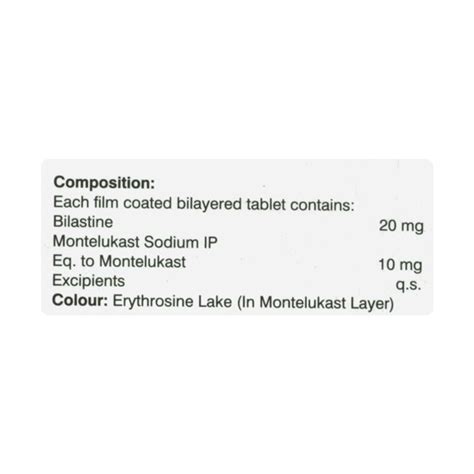 BILAFORD M Tablet 10's : Price, Uses, Side Effects | Netmeds