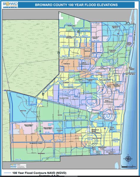 Broward County Flood Zone Map 2024 - Tiffi Philis