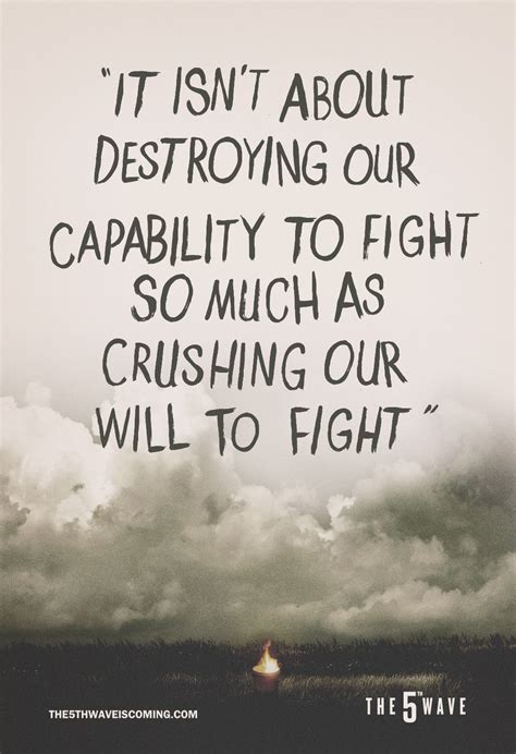 “It isn’t about destroying our capability to fight so much as crushing ...