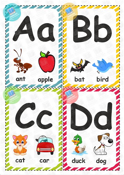 Printable Flashcards Alphabet