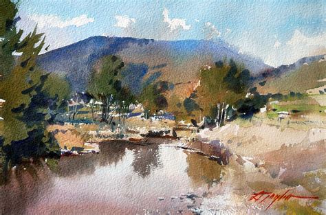 Paintings and master works of David Taylor | Watercolor landscape ...