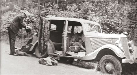 Bonnie and Clyde's Car - Bullet-Riddled 1934 Ford