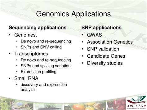 PPT - ARC Biotechnology Platform: Sequencing for Game Genomics ...