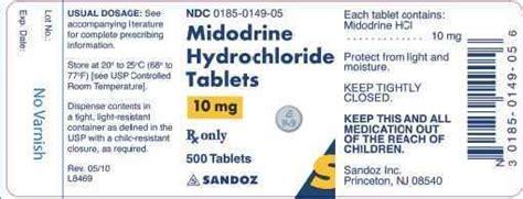 Midodrine: Uses, Side Effects, Contraindications