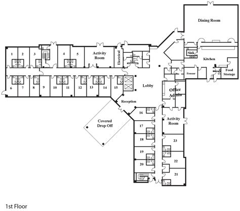 Independent Living Apartment Floor Plans - floorplans.click