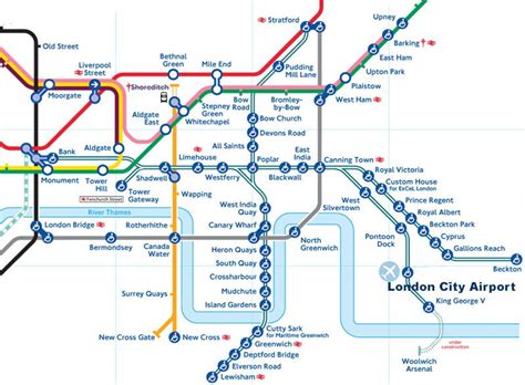 London Underground and DLR network | Network Maps | Pinterest | London ...