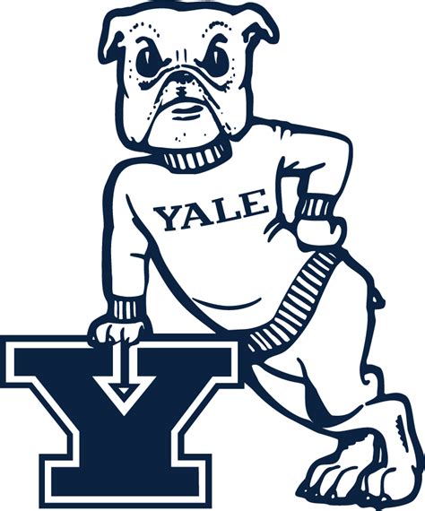 Yale Bulldogs Logo - Secondary Logo - NCAA Division I (u-z) (NCAA u-z ...