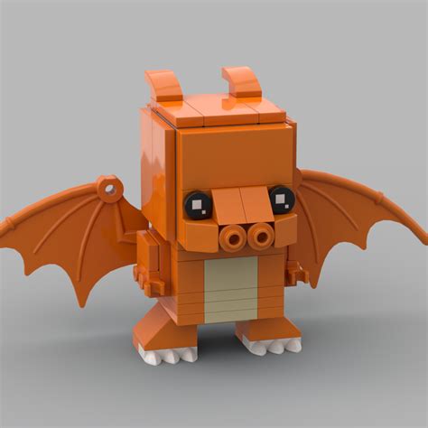 LEGO MOC Charizard (Pokémon) by herpuderpules | Rebrickable - Build ...