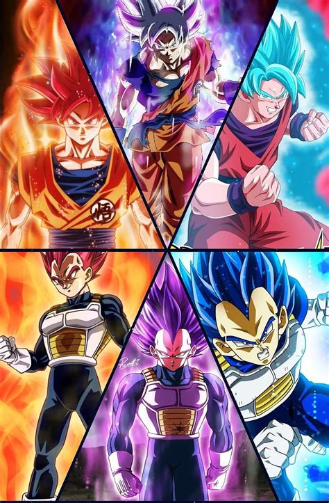 Goku vs Vegeta, anime HD phone wallpaper | Pxfuel