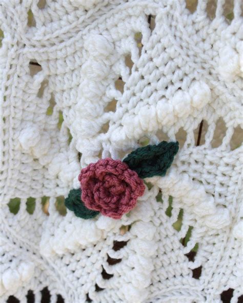 Pinwheel Rose Afghan Crochet Pattern – Maggie's Crochet