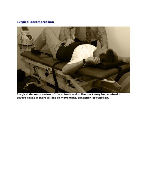 Cervical Spondylosis Exercises