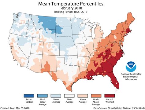 Assessing the U.S. Climate in February 2018 | National Centers for ...