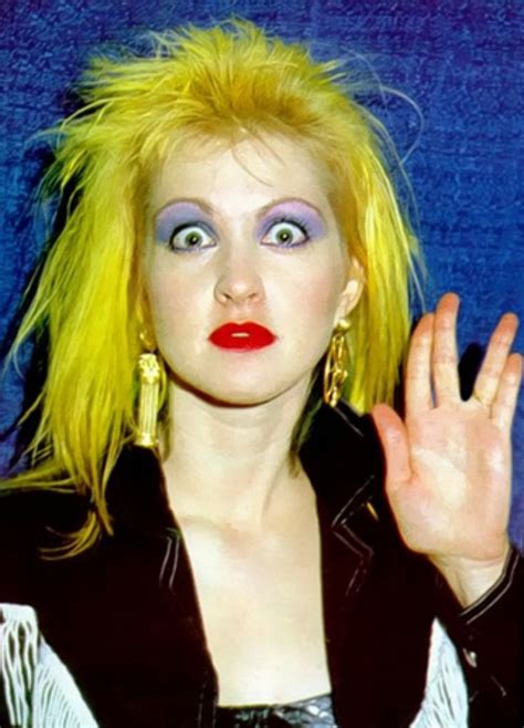 Cyndi Lauper 1986 | Cyndi lauper, Cool hairstyles, Punk baby