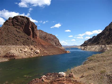 Lake Mead At The Mouth Of Boulder Wash, Lake Mead National Recreation ...