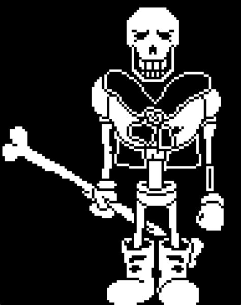 Pixilart - Undertale Revenge papyrus by Fiddlstix