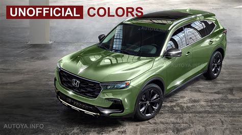 All-New 2023 Honda Pilot Unofficially Imagined With Ample Color ...