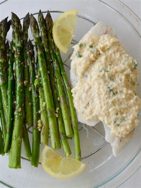 Keto Parmesan Tilapia and Asparagus for One - The Best Keto Recipes