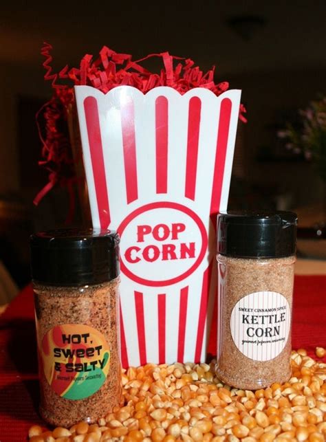 Gourmet Popcorn Seasoning Kit Sweet Cinnamon Spice Kettle Corn