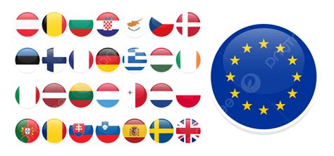 European Union Countries Flags, European Union Flag, Europe Flag, Flag ...