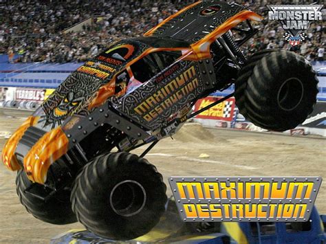 Maximum Destruction Monster Truck Wallpaper