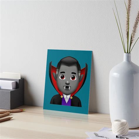 "Vampire Emoji Whole Lotta Red - Playboi Carti " Art Board Print for ...