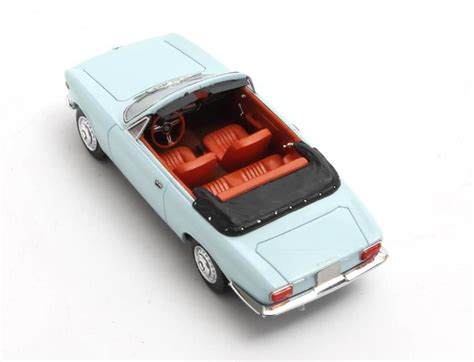 Alfa Romeo Giulia GTC Touring cabriolet 1964 blue 1:43 – Traffic Modelcars