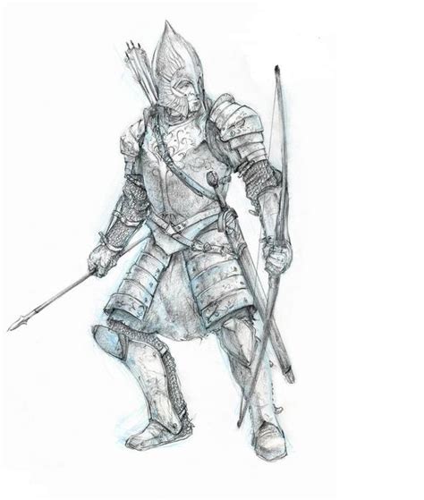 Gondor Soldier | Character sketches, Character design, Lotr art