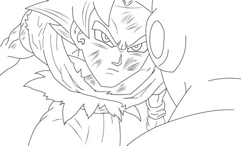 Goku Ultra Instinct VS Jiren [lineArt] by GokuXdxdxdZ on DeviantArt