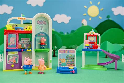 【楽天市場】Peppa Pig ペッパピッグ アメリカ直輸入 おもちゃ Peppa Pig Shopping Mall with Family ...