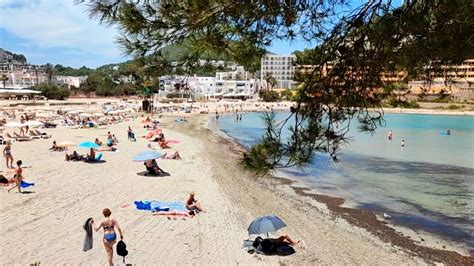 The most Beautiful Beach in Ibiza |Cala Llonga Beach |Playa de Cala ...