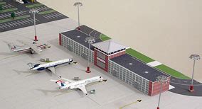 Airport Diorama Designs - Commuter Terminal #1 | Airport Diorama Designs