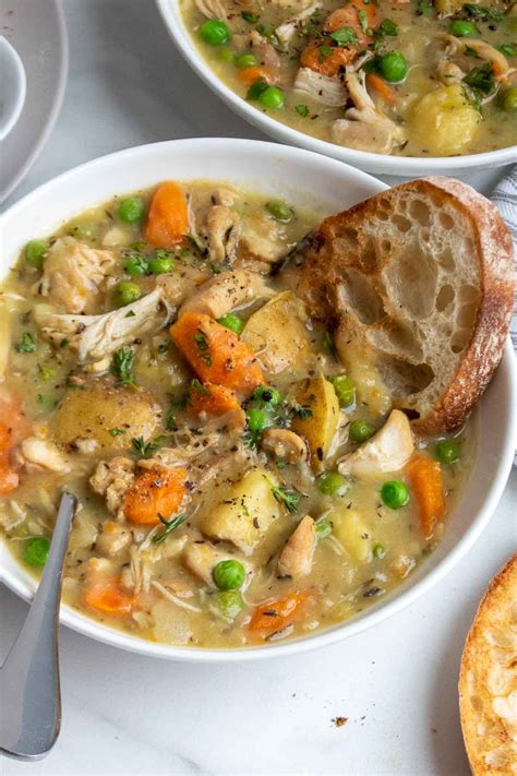 Slow Cooker Chicken Stew - Stephanie Kay Nutrition