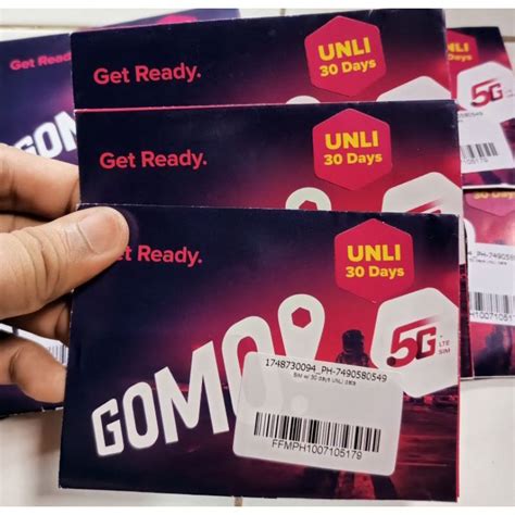 GOMO SIM UNLIMITED DATA FOR 30DAYS | Shopee Philippines