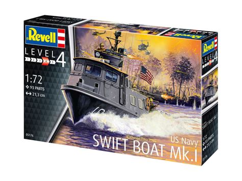 Plastic ModelKit loď - US Navy SWIFT BOAT Mk.I (1:72) - Revell | Car ...