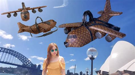 Flying High: Bizarre Louis Vuitton Airplane Bag goes viral ...