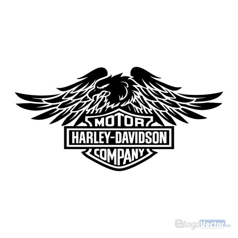 Harley Davidson Eagle Logo vector (.cdr) - BlogoVector