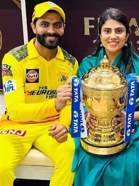 Know more about CSK star player Ravindra Jadeja’s wife Rivaba Jadeja ...