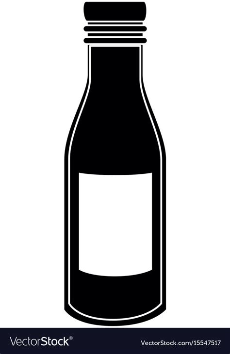 Sauce bottle icon Royalty Free Vector Image - VectorStock