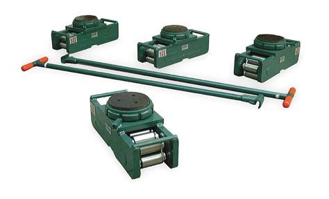 HILMAN ROLLERS Machine Roller Kit, 400,000 lb Load Capacity - 2MWK4|RS ...