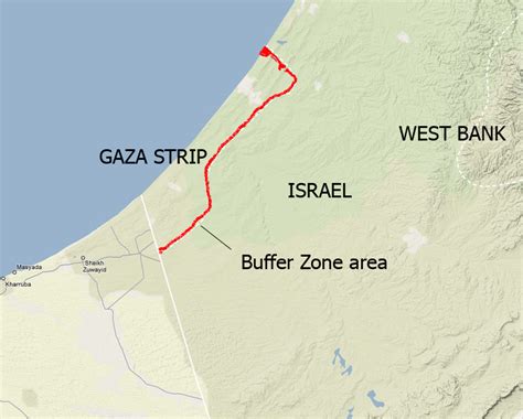 The New Humanitarian | "Buffer zone" reducing Palestinian agricultural ...