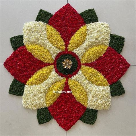 Onam Latest designs | Pookalam design, Onam pookalam design, Easy ...