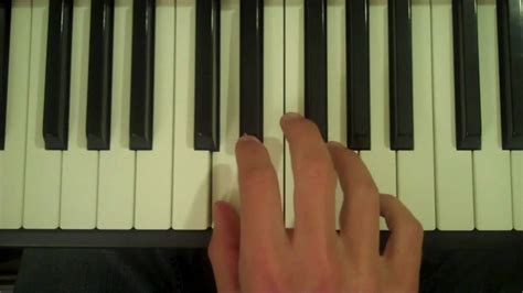 How To Play a Dsus4 Chord on Piano - YouTube