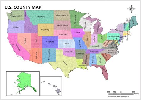 List Of United States Counties And County Equivalents, 52% OFF